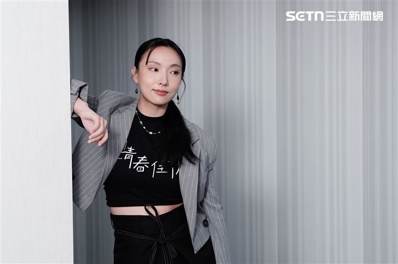 李雪接受《三立新聞網》專訪。（圖／記者趙于瑩攝影）