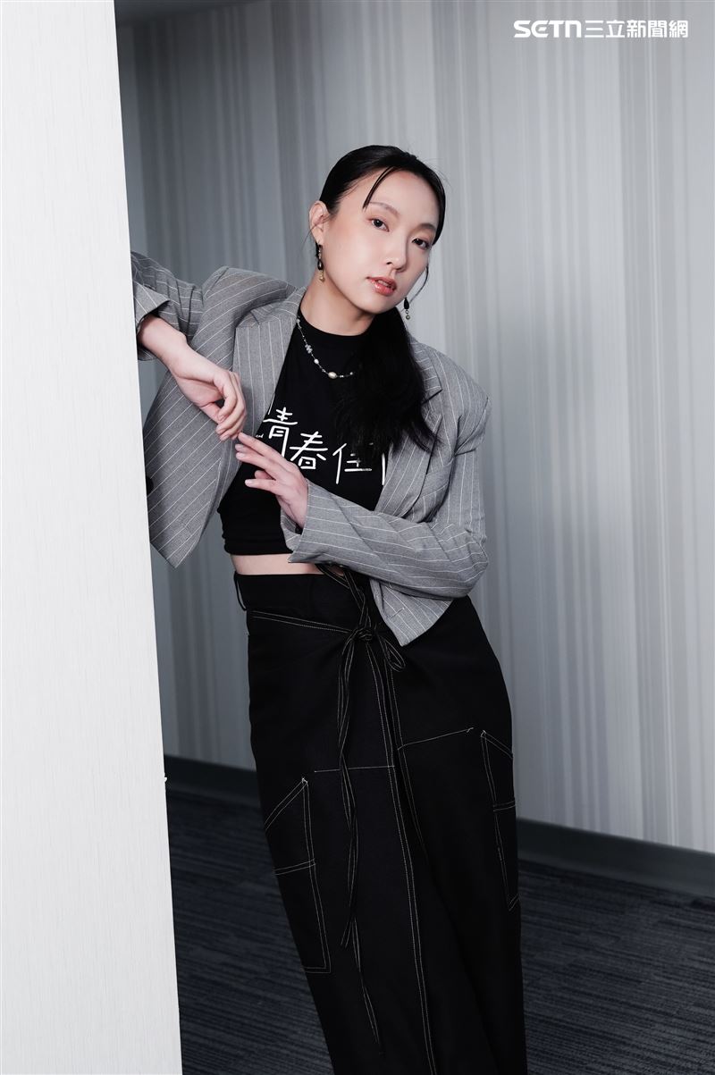 李雪接受《三立新聞網》專訪。（圖／記者趙于瑩攝影）