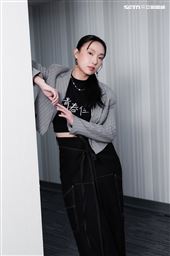 李雪接受《三立新聞網》專訪。（圖／記者趙于瑩攝影）