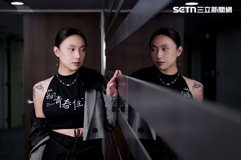 李雪接受《三立新聞網》專訪。（圖／記者趙于瑩攝影）