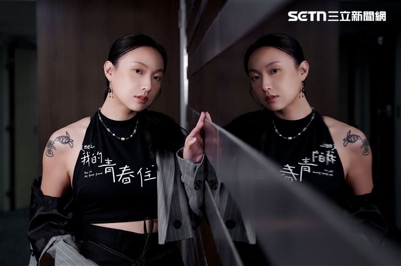 李雪接受《三立新聞網》專訪。（圖／記者趙于瑩攝影）