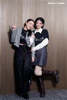 李雪、陳昱廷接受《三立新聞網》專訪。（圖／記者趙于瑩攝影）