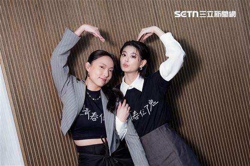 李雪、陳昱廷接受《三立新聞網》專訪。（圖／記者趙于瑩攝影）