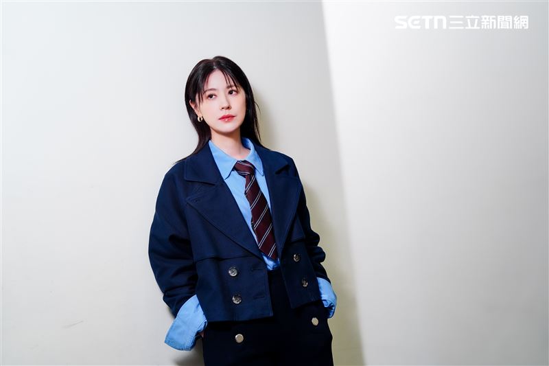 林予晞接受《三立新聞網》專訪。（圖／記者趙于瑩攝影）