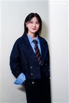 林予晞接受《三立新聞網》專訪。（圖／記者趙于瑩攝影）