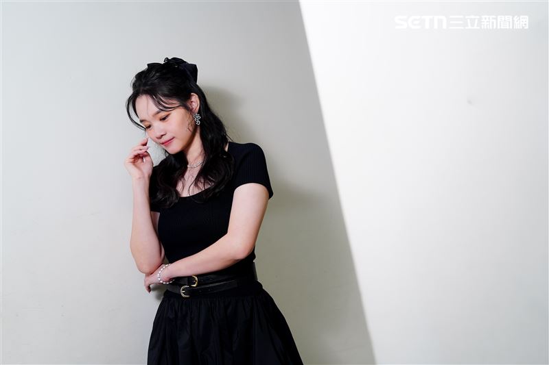 王真琳接受《三立新聞網》專訪。（圖／記者趙于瑩攝影）