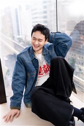 劉冠廷接受《三立新聞網》專訪。（圖／記者趙于瑩攝影）