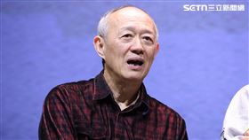 金士傑出席「舞台與時間之間 江濱柳的四十年」講座。（圖／記者鄭孟晃攝影）