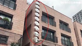 工務局,台南頂美,反光鏡,尖角,風水,十鏡陣,煞氣,住家,豪宅（圖／翻攝畫面）