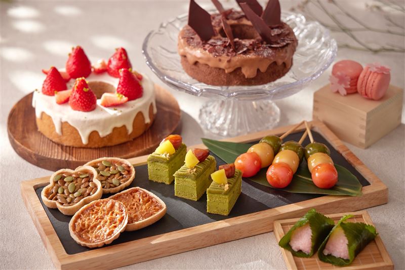 台北喜來登十二廚「日式甜點」。（圖／飯店旅宿業者提供）