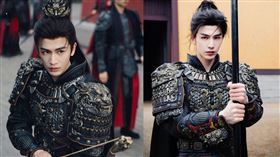 陸劇男神張凌赫近期憑古裝劇《逐玉》人氣飆升到驚動廣電總局。（圖／翻攝自微博）