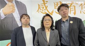 新／陳光復醒了！妻證「眼隨聲動」談連任（圖／翻攝畫面）