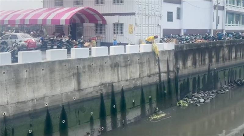 志工「廚餘倒排水溝」辯餵魚 環保局開罰