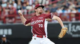 樂天桃猿先發投手魔爾曼繳出7局0失分的優質好投。（圖／樂天桃猿提供） 