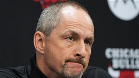 芝加哥公牛隊籃球事務副總裁卡尼索瓦斯（Arturas Karnisovas）。（圖／美聯社／達志影像）