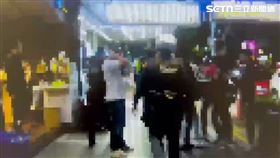 北市胡男、謝男、王男及朱男酒店狂歡完仍不願離去，還對警員咆哮遭保護管束。（圖／翻攝畫面）