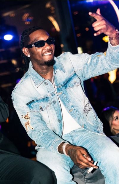 饒舌歌手Offset遭槍擊。（圖／翻攝自IG）