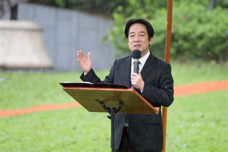 賴清德總統今（7）日出席「鄭南榕殉道37周年追思紀念會」。（圖／總統府提供）