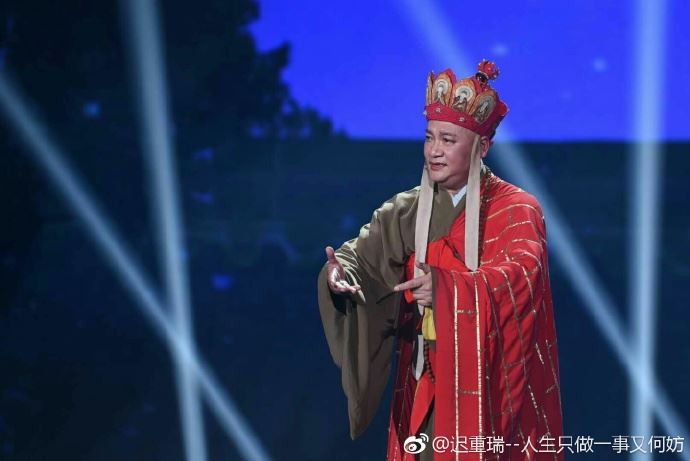 男星遲重瑞有「最帥唐僧」之稱。（圖／翻攝自遲重瑞微博）