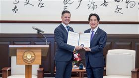 賴清德總統今（7）日接見美國聯邦眾院「共和黨研究委員會」國安任務小組主席諾恩訪問團。（圖／總統府提供）