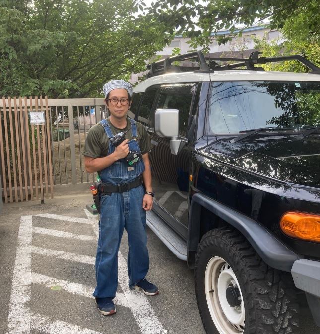 亘健太郎改當水電工。（圖／翻攝自IG）