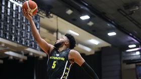 新北國王洋將傑登打滿40分鐘，拿下31分、8籃板。（圖／新北國王提供） 