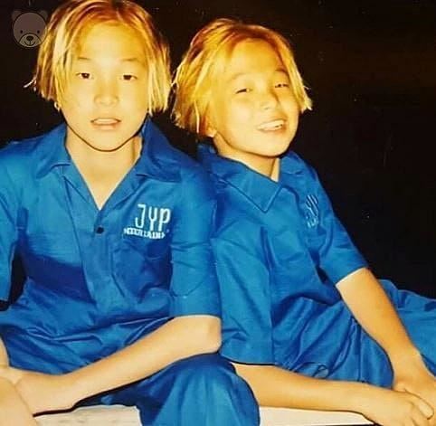 「梁玄梁夏」由JYP一手打造。（圖／翻攝自金梁夏IG）