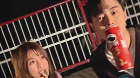 林倪安（左）與朱宇謀（右）是大學同學，兩人去年8月開始交往，但戀情僅維持約8個月即告吹。（讀者提供）