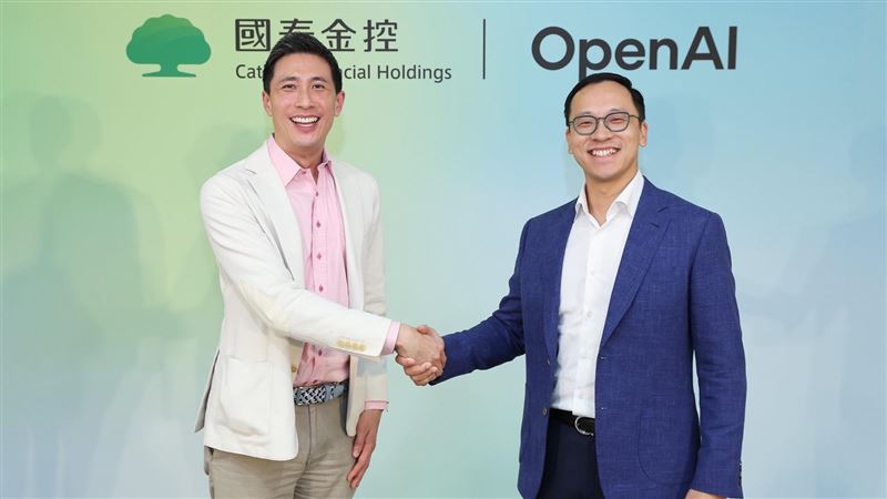 國泰金攜手OpenAI合作 創金融業唯一!