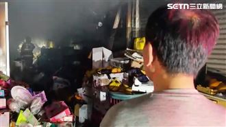 火焚水果攤…兒趕來顫抖：媽獨居在裡面！