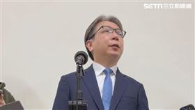 國安局長蔡明彥受訪。（圖／記者詹宜庭攝影）