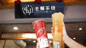 手搖飲品牌老賴茶棧推4款韓國富士蘋果新飲品。（圖／老賴茶棧提供） 
