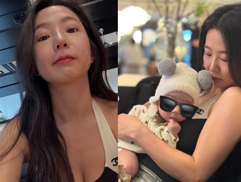 女星郭書瑤一向不吝分享私下生活,這回現身咖啡廳小歇,隨手拍下的日常穿搭照卻意外掀起討論。(圖/翻攝自郭書瑤IG)