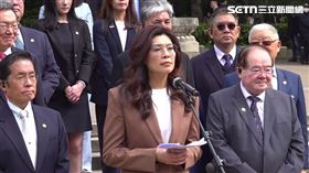 國民黨主席鄭麗文中山陵前談話（圖／翻攝畫面）