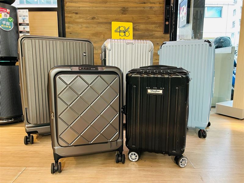 助消費者「從裝備找回旅費」，486團購四月祭出多款行李箱優惠折扣。（圖／品牌業者提供）