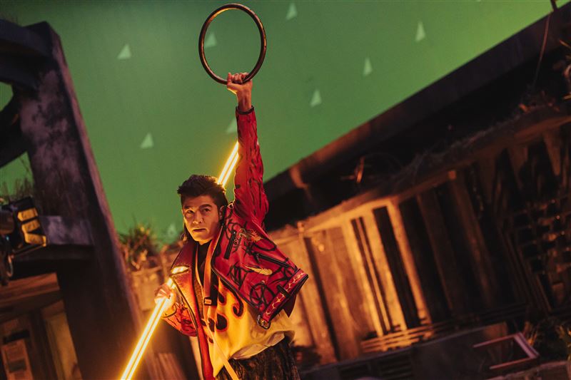 王柏傑三太子帥出新高度。（圖／Netflix提供）