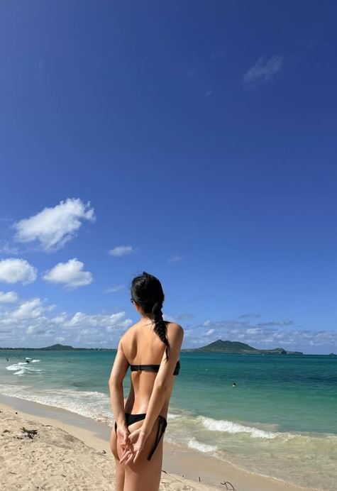 頌樂近日前往夏威夷充電。（圖／翻攝自IG @solarkeem）