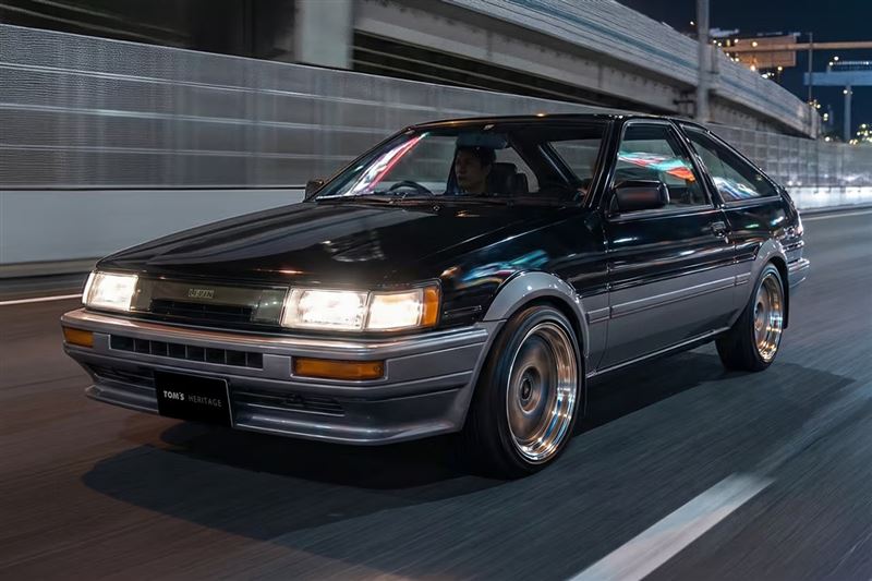 Levin AE86修復版,採用完整翻修的頂級工藝。(圖/翻攝TOM'S Racing網站)