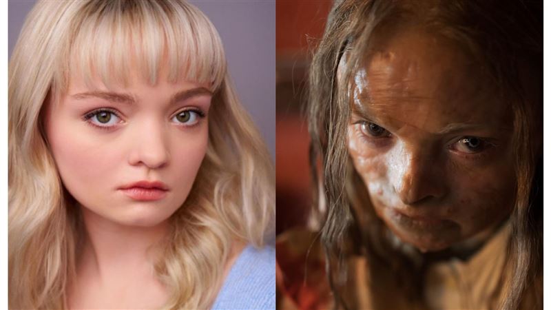 片中木乃伊是由金髮正妹娜塔莉格雷斯飾演。（圖／華納兄弟提供）