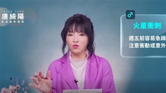 國師唐綺陽分析星象，提醒4月需要留意4件事。（圖／翻攝自唐綺陽占星幫臉書）