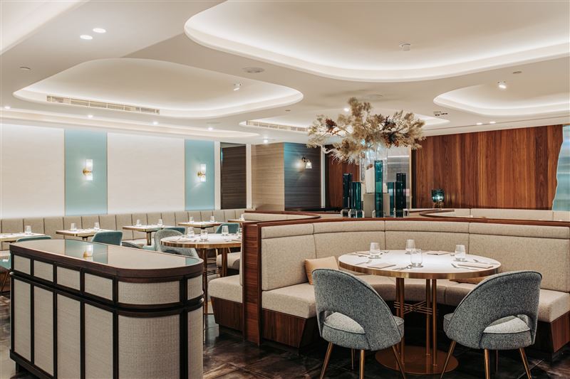 位於台北晶華酒店的COAST,為台灣首家以當代海岸料理為訴求的餐廳。(圖/COAST提供)