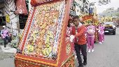 龍德宮四媽祖南巡徒步遶境　5千信徒隨行