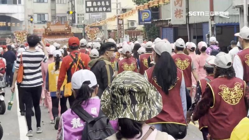 龍德宮四媽祖南巡 首度南征高雄風雨無阻