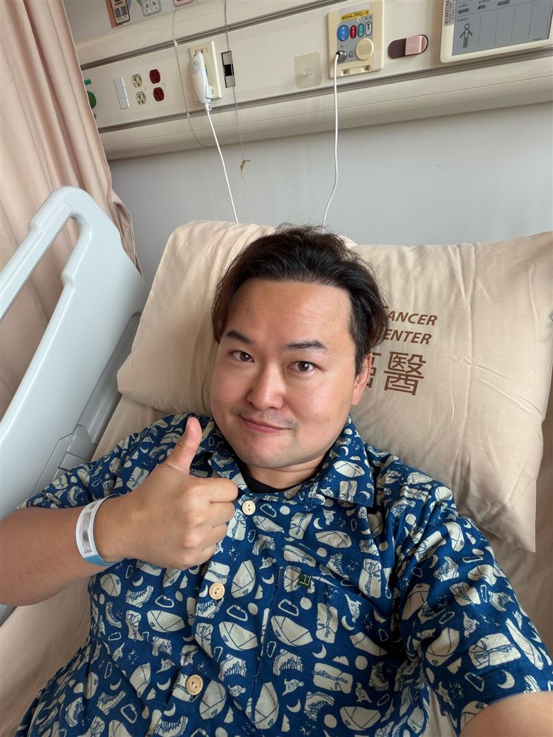 YTR阿倫突爆開刀。（圖／翻攝自Alan Channel 阿倫臉書）