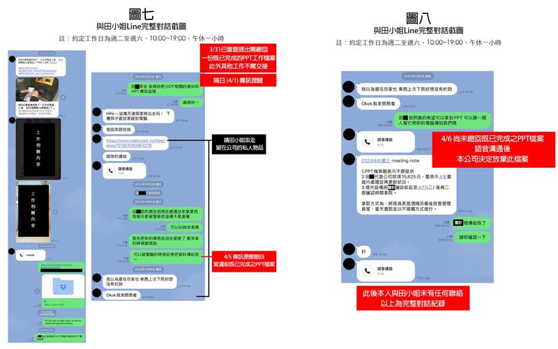 酷透過詳盡的書面聲明與對話截圖證據，逐一反駁了前員工關於辱台與勞資糾紛的嚴厲指控。（圖／翻攝自「酷的夢- Ku's dream」臉書）