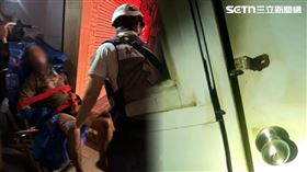 鹽埕,五福四路派出所,房東,員警,彩券,獨居,痰,高雄（圖／翻攝畫面）