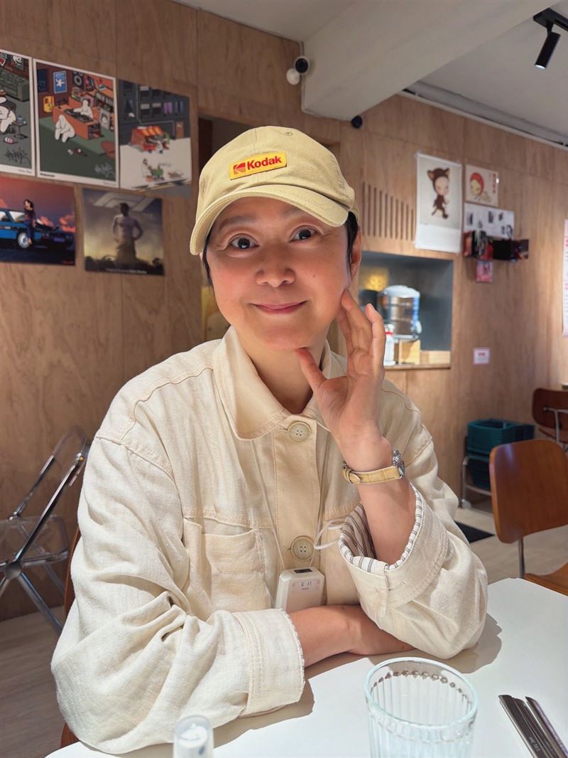 王月術後近照曝光。(圖／翻攝自臉書）