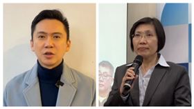 年代民調中心公布新竹縣長選情調查結果，若國民黨新竹縣長參選人徐欣瑩對上民進黨可能徵召人選鄭朝方。（組合圖）