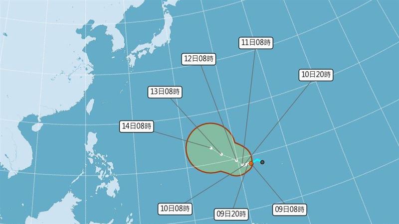 辛樂克颱風最快今晚生成！專家曝最新動向