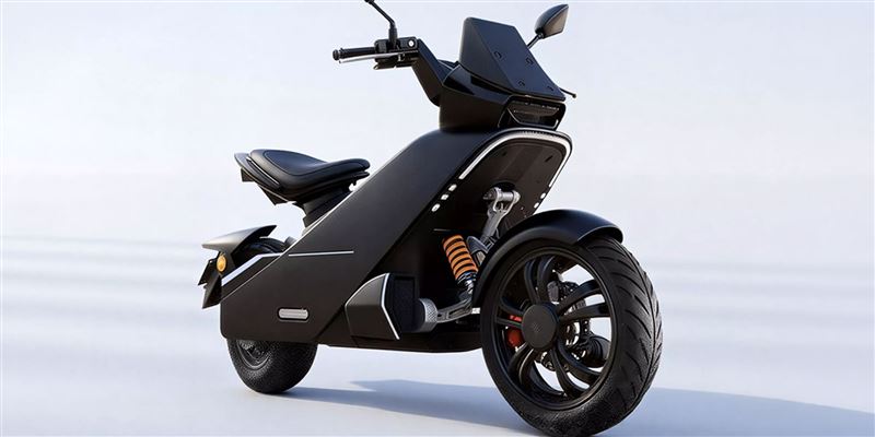 設計採用大量斜切線條搭配懸浮式車身。(圖/翻攝SCOOX網站)